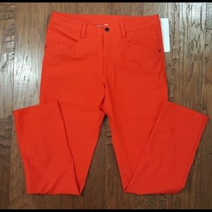 Lululemon ABC Pant Prince Red size 34 New Pants